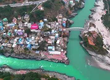 Rudraprayag - Arial View