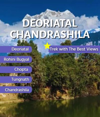 Deoriatal to Chandrashila Trek: Scenic Himalayan Trail via Tungnath Temple